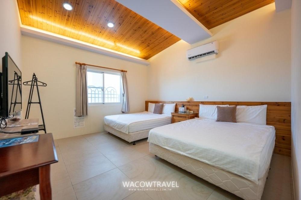 月牙灣 Apartment Xiaoliuqiu Luaran gambar