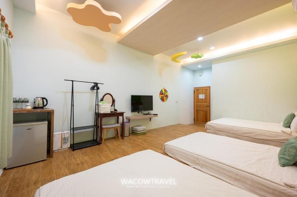 月牙灣 Apartment Xiaoliuqiu Luaran gambar