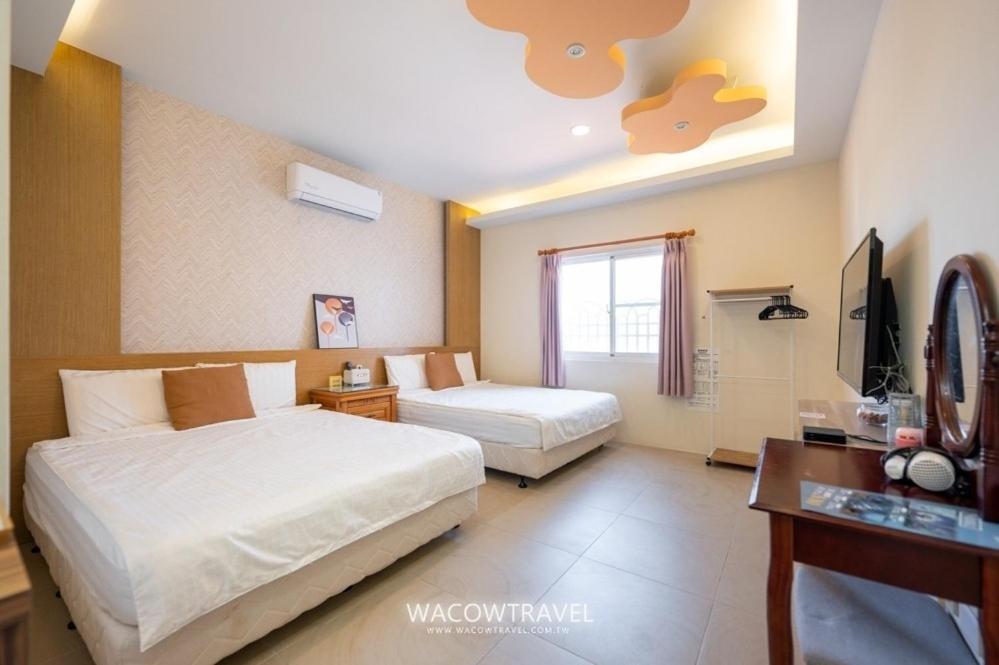 月牙灣 Apartment Xiaoliuqiu Luaran gambar